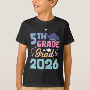 Camiseta Formatura da 5ª Série Turma de 2026 Premium Tri-bl