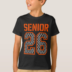 Camiseta Formatura da turma de 2026 Graduado Senior 26 Dese