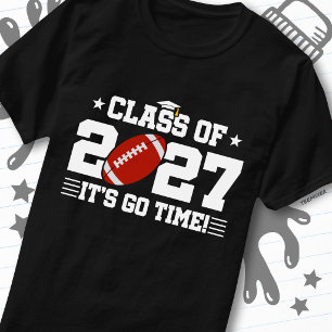 Camiseta Formatura de Futebol Hora de Ir Classe de Formando