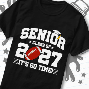Camiseta Formatura de Futebol Hora de Ir Classe Sênior de 2