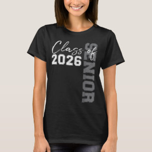 Camiseta Formatura dos Seniores da Turma de 2026 Minimal