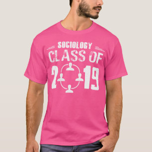 Camiseta Formatura em Sociologia 2019 Graduado em Sociologi