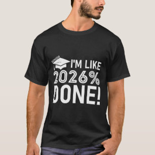 Camiseta Formatura Engraçada Cl De 2026 Sênior Eu Sou Como