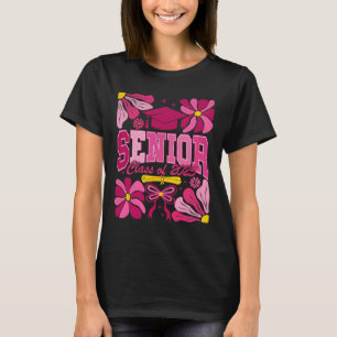 Camiseta Formatura Floral Groovy Senior 2025 Turma De 2025