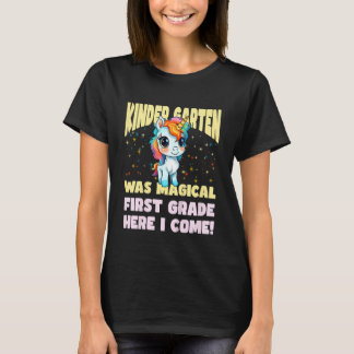 Camiseta Formatura Mágica do Jardim de Infância Unicórnio G