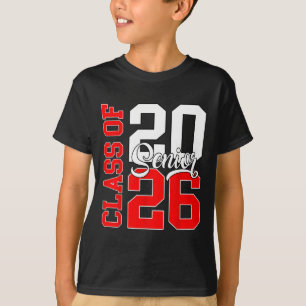 Camiseta Formatura Meninos Meninas 2026 Turma Senior De 202