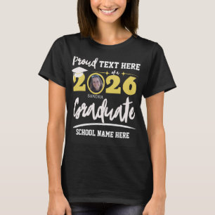 Camiseta Formatura Personalizada da Família Orgulhosa da Tu