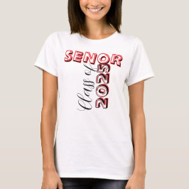 Camiseta Formatura personalizada da turma sênior de 2025