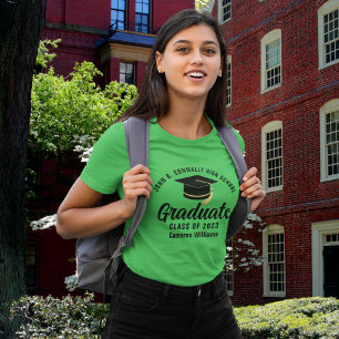 Camiseta Formatura Personalizada de Graduado do Ensino Médi