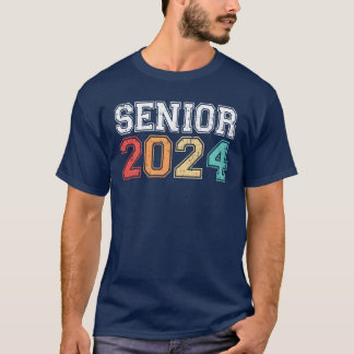 Camiseta Formatura Senior 2024 Retro Vintage retrô