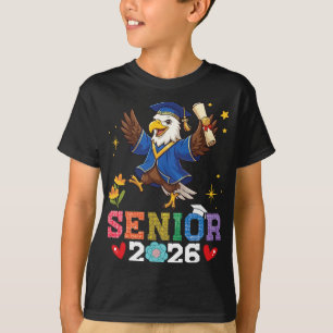 Camiseta Formatura Senior 2026 Águia Cl De 2026 Bolsista Gr