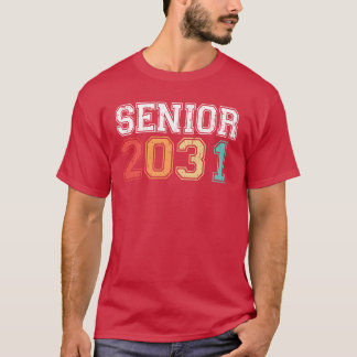 Camiseta Formatura Senior 2031 Retro Vintage família