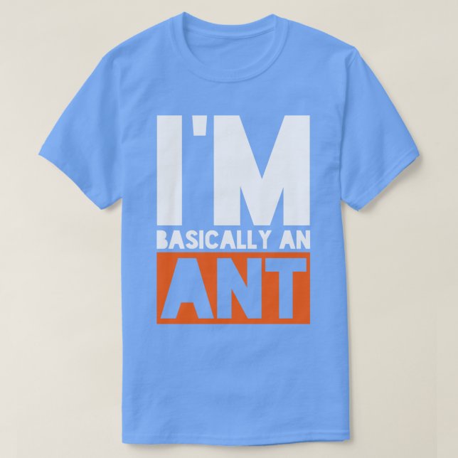 Camiseta formiga (Frente do Design)