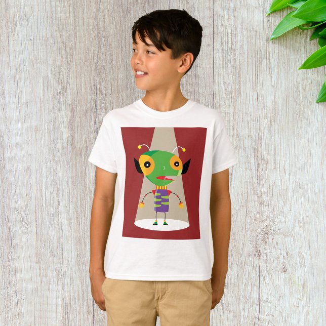 Camiseta Formiga Alienígena Colorida em Spotlight Quirky Sc (Criador carregado)