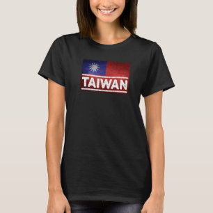 Camiseta Formosa Bandeira Taiwan Vintage Matage Family Men