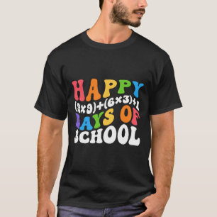 Camiseta Fórmula 100 Dias De Professora De Matemática De Di