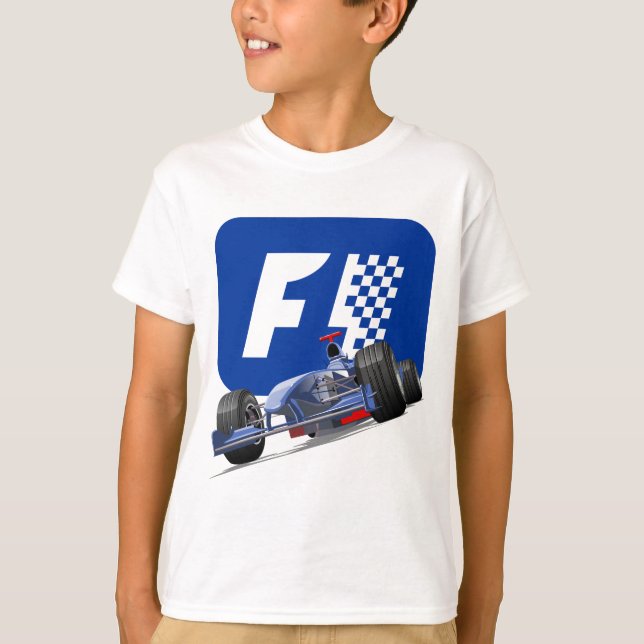 Camiseta Formula 1 race car (Frente)