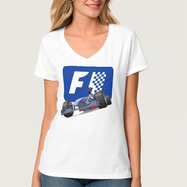 Camiseta Formula 1 race car (Frente)
