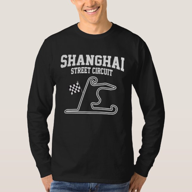 Camiseta Formula China Shanghai Street Circuit Racing Car 2 (Frente)