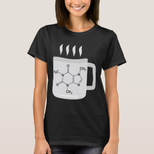 Camiseta Fórmula de Química Caffeine Lover