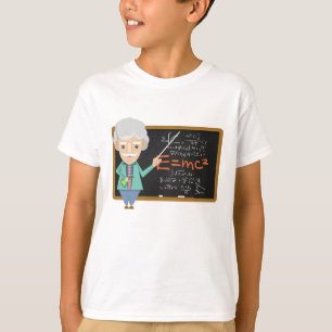 Camiseta Fórmula EMC2 do Professor de Ciência
