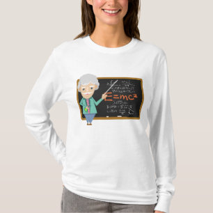 Camiseta Fórmula EMC2 do Professor de Ciência