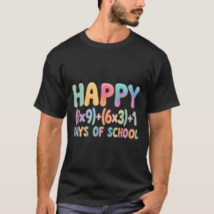 Camiseta Fórmula Matemática 100 Dias De Escola Equação Dive
