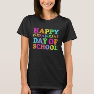 Camiseta Fórmula Matemática 100 Dias De Professora De Matem
