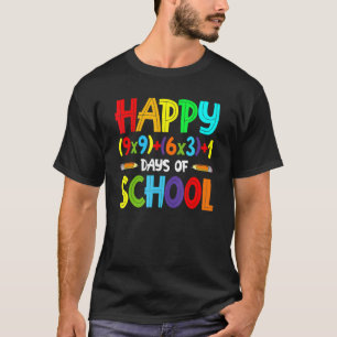 Camiseta Fórmula Matemática 100 Dias De Professora De Matem