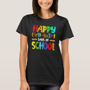 Camiseta Fórmula Matemática 100 Dias De Professora De Matem