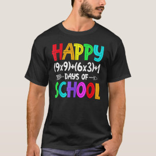 Camiseta Fórmula Matemática 100 Dias De Professora De Matem