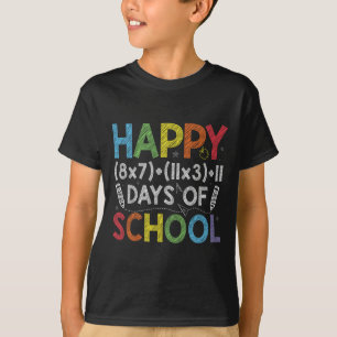Camiseta Fórmula Matemática 100 Dias De Professora Engraçad