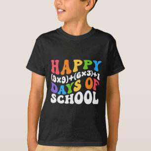 Camiseta Fórmula Matemática 100 Dias De Professora Engraçad