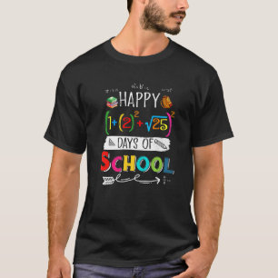 Camiseta Fórmula Matemática Feliz 100 Dias De Escola 100º D