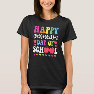 Camiseta Fórmula Matemática Feliz 100 Dias De Mães Do 100º 