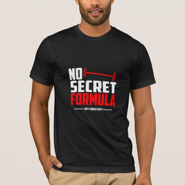 Camiseta Fórmula sem Segredo - Camisa-T de Gym (Frente)