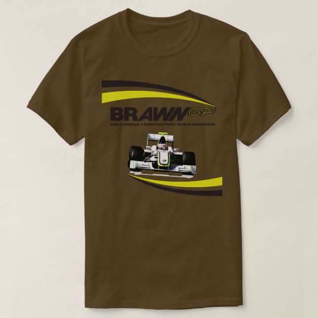 Camiseta Fórmula Um GP Brawn (Frente do Design)