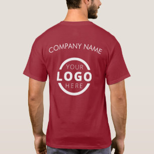 Camiseta Formulário corporativo personalizado - Uniforme d
