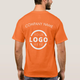 Camiseta Formulário corporativo personalizado - Uniforme de