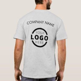 Camiseta Formulário corporativo personalizado - Uniforme de