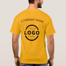 Camiseta Formulário corporativo personalizado - Uniforme de