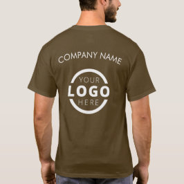 Camiseta Formulário corporativo personalizado - Uniforme de