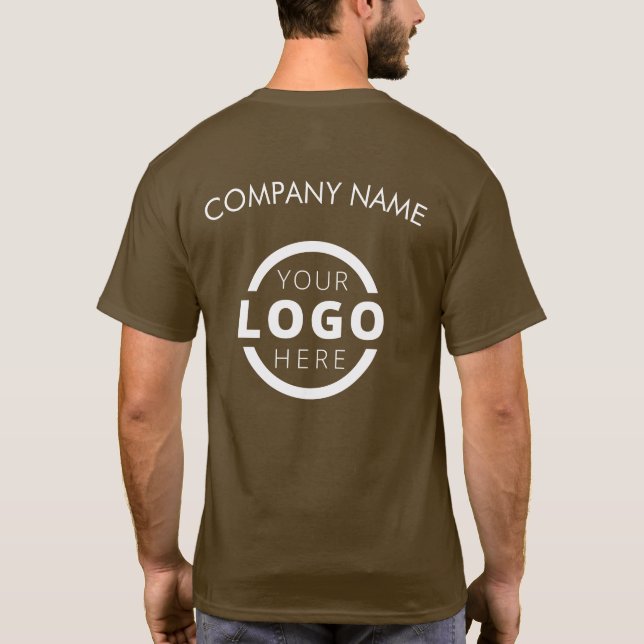Camiseta Formulário corporativo personalizado - Uniforme de (Verso)