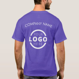Camiseta Formulário corporativo personalizado - Uniforme de