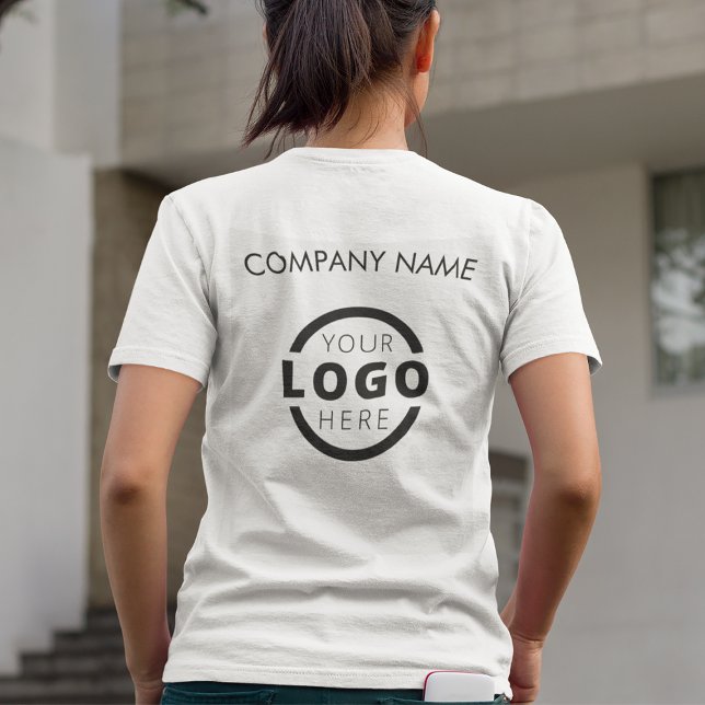 Camiseta Formulário corporativo personalizado - Uniforme de (Criador carregado)