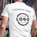 Camiseta Formulário corporativo personalizado - Uniforme de<br><div class="desc">Promova sua empresa na camiseta, onde quer que você vá. Crie sua própria camiseta personalizada com o logotipo de sua própria empresa. O impressão pode ser colocado na frente, na área do bolso e na parte traseira. Vestir t-shirts de promocional com o logotipo da sua empresa em feiras comerciais e...</div>