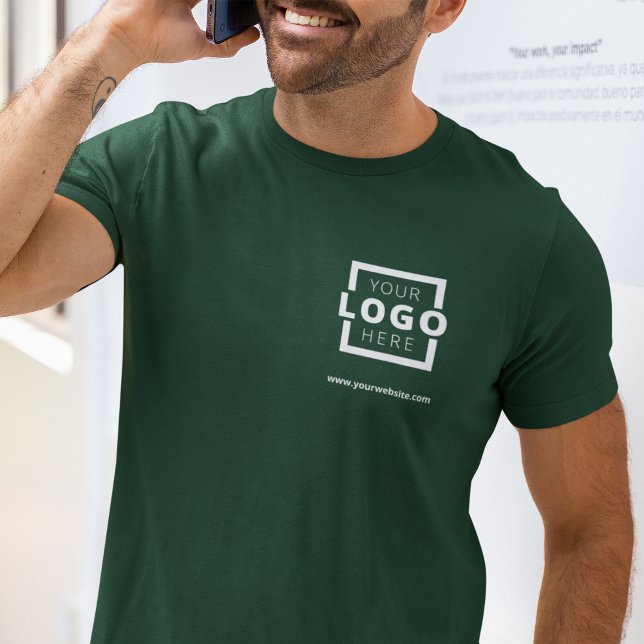 Camiseta Formulário corporativo personalizado - Uniforme de (Criador carregado)