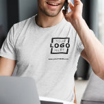 Camiseta Formulário corporativo personalizado - Uniforme de<br><div class="desc">Promova sua empresa na camiseta, onde quer que você vá. Crie sua própria camiseta personalizada com o logotipo de sua própria empresa. O impressão pode ser colocado na frente, na área do bolso e na parte traseira. Vestir t-shirts de promocional com o logotipo da sua empresa em feiras comerciais e...</div>