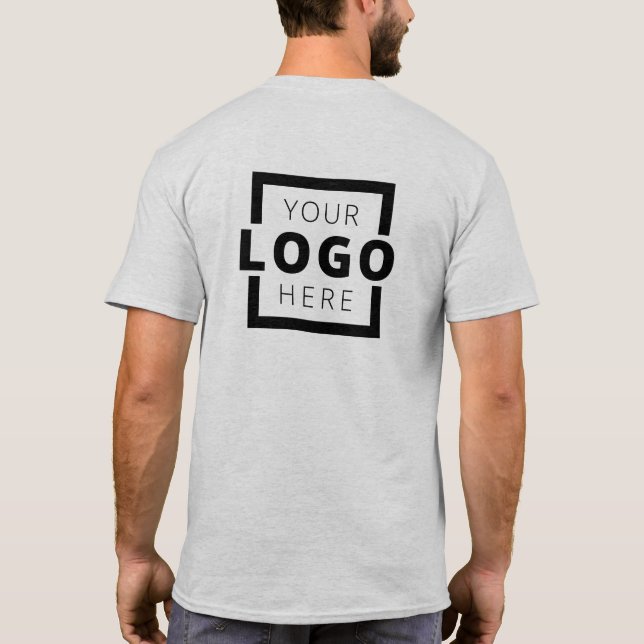 Camiseta Formulário corporativo personalizado - Uniforme de (Verso)