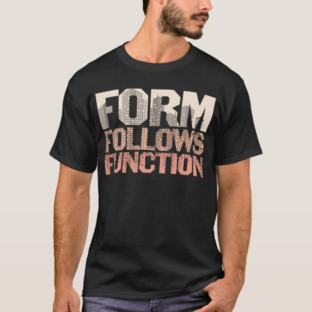 Camiseta Formulário Segue Arquiteto de Funções (Frente)